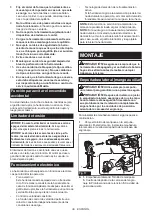 Preview for 39 page of Makita GRH08 Instruction Manual