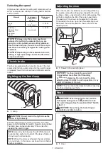 Предварительный просмотр 7 страницы Makita GRJ01 Instruction Manual