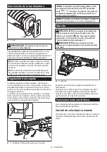 Предварительный просмотр 16 страницы Makita GRJ01 Instruction Manual