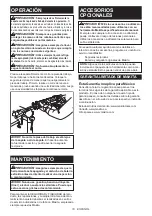 Предварительный просмотр 18 страницы Makita GRJ01 Instruction Manual