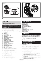 Предварительный просмотр 4 страницы Makita GRM03 Instruction Manual