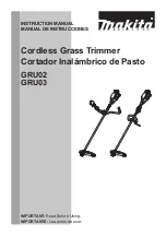 Makita GRU02 Instruction Manual preview