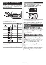 Предварительный просмотр 10 страницы Makita GRU04 Instruction Manual