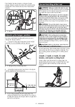 Предварительный просмотр 17 страницы Makita GRU05 Instruction Manual