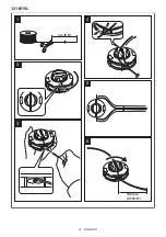 Предварительный просмотр 21 страницы Makita GRU05 Instruction Manual