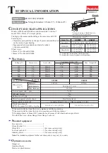 Makita GS5000 Technical Information предпросмотр