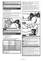 Предварительный просмотр 19 страницы Makita GSA01 Instruction Manual