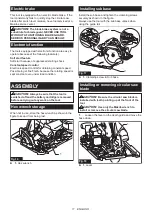 Предварительный просмотр 11 страницы Makita GSH03 Instruction Manual