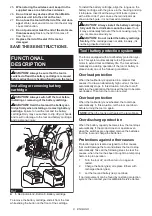 Предварительный просмотр 8 страницы Makita GSH04 Instruction Manual