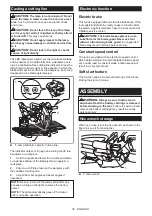 Preview for 20 page of Makita GSL03 Instruction Manual