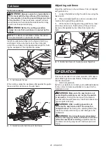 Предварительный просмотр 26 страницы Makita GSL03 Instruction Manual