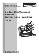 Preview for 1 page of Makita GSL04 Instruction Manual