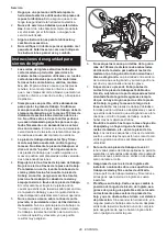 Предварительный просмотр 48 страницы Makita GSL04 Instruction Manual