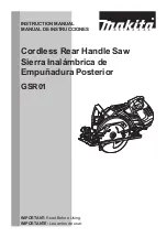 Makita GSR01 Instruction Manual preview