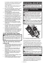 Предварительный просмотр 7 страницы Makita GSR01 Instruction Manual