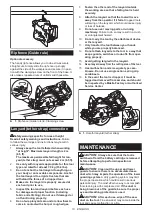 Preview for 13 page of Makita GSR01 Instruction Manual