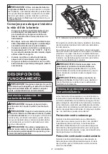 Предварительный просмотр 21 страницы Makita GSR01 Instruction Manual