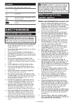 Preview for 4 page of Makita GTK01 Instruction Manual