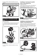 Предварительный просмотр 12 страницы Makita GTR01 Instruction Manual