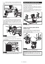 Предварительный просмотр 18 страницы Makita GTR01 Instruction Manual