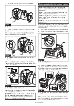 Предварительный просмотр 22 страницы Makita GTR01 Instruction Manual