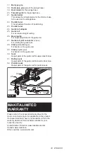 Предварительный просмотр 33 страницы Makita GTR01 Instruction Manual