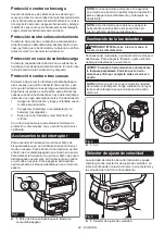 Предварительный просмотр 40 страницы Makita GTR01 Instruction Manual