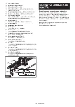 Предварительный просмотр 66 страницы Makita GTR01 Instruction Manual