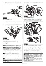 Preview for 7 page of Makita GTU01 Instruction Manual