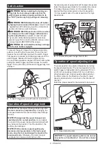 Preview for 8 page of Makita GTU01 Instruction Manual