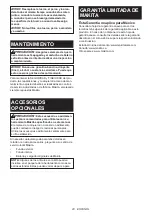 Preview for 20 page of Makita GTW01 Instruction Manual