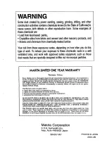 Preview for 11 page of Makita GV7OOOC Instruction Manual