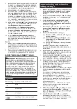 Preview for 7 page of Makita GVU01SM Instruction Manual