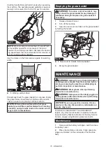 Preview for 15 page of Makita GVU01SM Instruction Manual