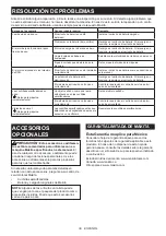 Preview for 39 page of Makita GVU01SM Instruction Manual