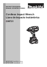 Makita GWT01 Instruction Manual preview