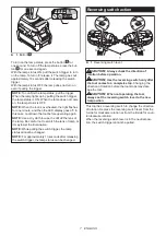 Preview for 7 page of Makita GWT01 Instruction Manual