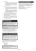 Preview for 12 page of Makita GWT01 Instruction Manual