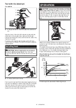 Preview for 12 page of Makita GWT04 Instruction Manual