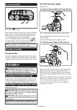 Предварительный просмотр 10 страницы Makita GWT07 Instruction Manual