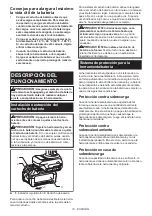 Preview for 18 page of Makita GWT07 Instruction Manual