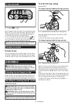 Preview for 10 page of Makita GWT08 Instruction Manual
