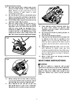 Preview for 7 page of Makita HF27231 Instruction Manual