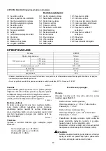 Preview for 40 page of Makita HF27231 Instruction Manual