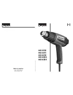 Preview for 1 page of Makita HG 5010 Manual