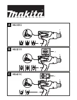 Предварительный просмотр 1 страницы Makita HG5012 Operating Instructions Manual