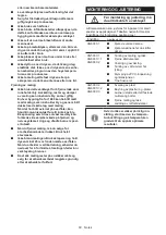 Preview for 60 page of Makita HG5030 Instruction Manual