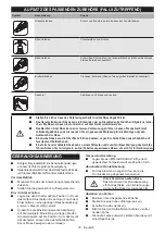 Preview for 76 page of Makita HG6031V Instruction Manual