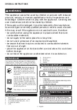 Preview for 3 page of Makita HG6530V Instruction Manual