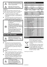 Предварительный просмотр 16 страницы Makita HG6530V Instruction Manual